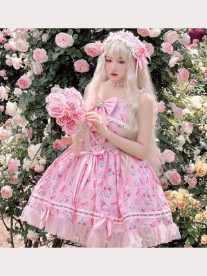 Rose Girl Sweet Lolita Dress JSK by Diamond Honey (DH135)